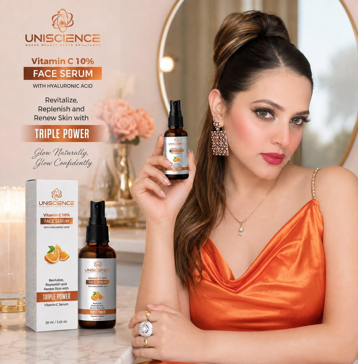 UNISCIENCE Vitamin C 10% Face Serum