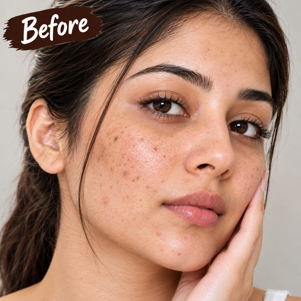 Before skincare result